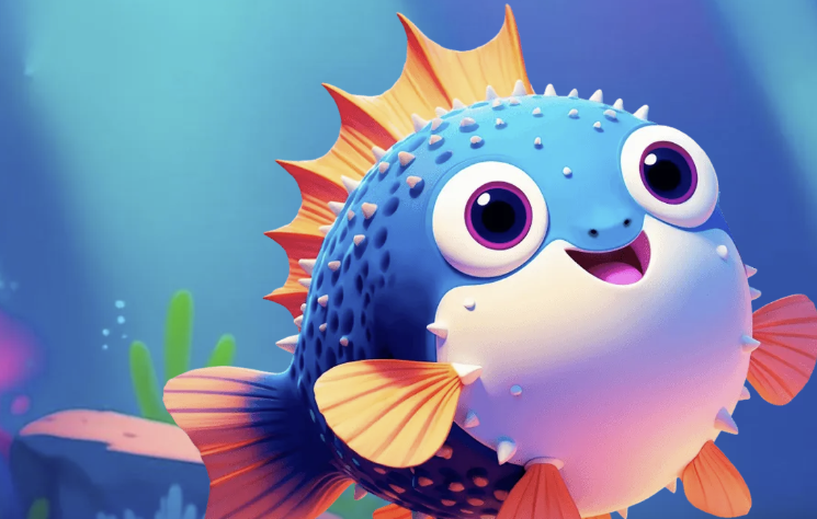 Fugu Casino Maskottchen